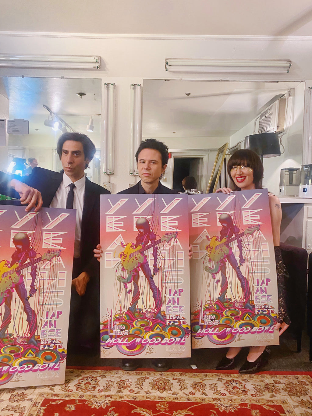 Yeah Yeah Yeahs Hollywood Bowl Poster